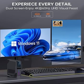 Amazon.co.jp: GZBOX ミニPC 小型pc Windows 11 Pro搭載 Intel